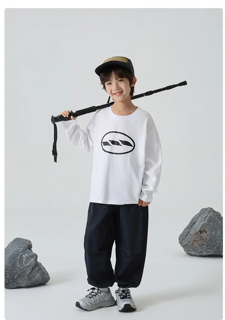 Boys' Pure Cotton Long Sleeve T-Shirt Spring 2026 — feature 10