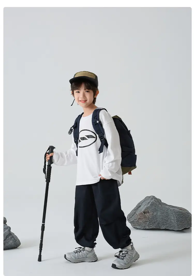 Boys' Pure Cotton Long Sleeve T-Shirt Spring 2026 — feature 11