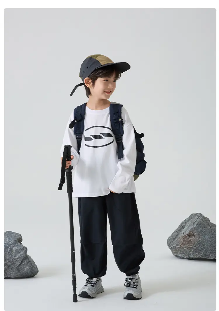 Boys' Pure Cotton Long Sleeve T-Shirt Spring 2026 — feature 12