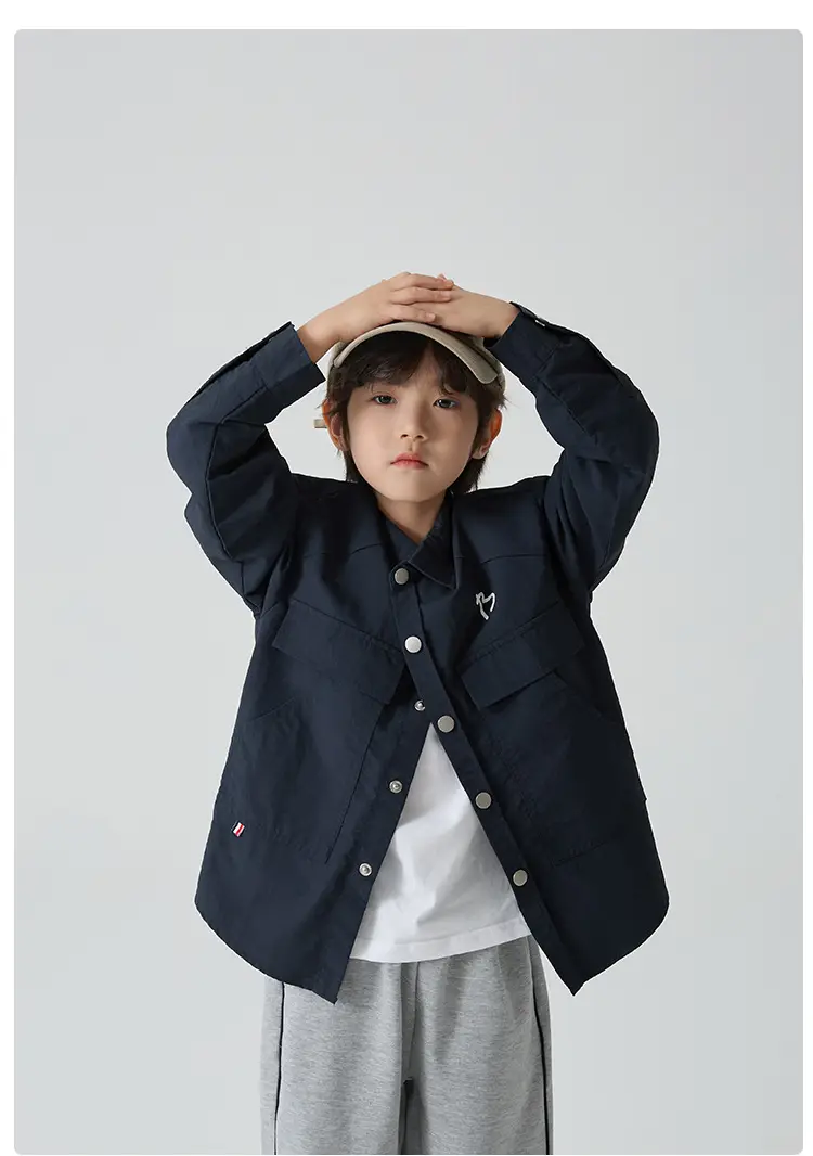 Boys' Pure Cotton Long Sleeve T-Shirt Spring 2026 — feature 9