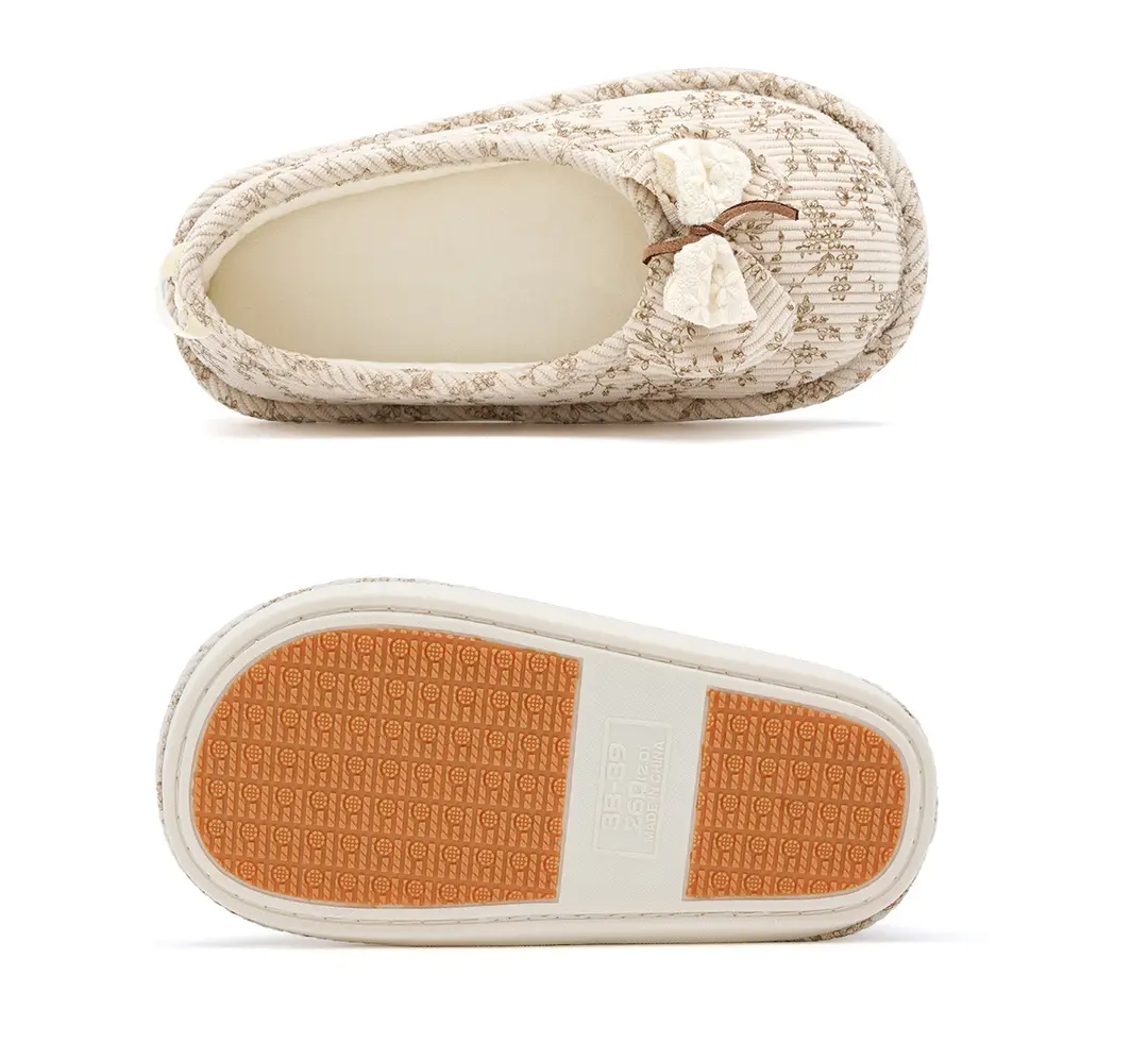 Maternity Postpartum Shoes Thin Autumn and Winter Comfortable Cotton Slippers Women's Postpartum Slippers with Heel Non-Slip Outer Wear Soft-Soled Cotton Shoes — feature 26