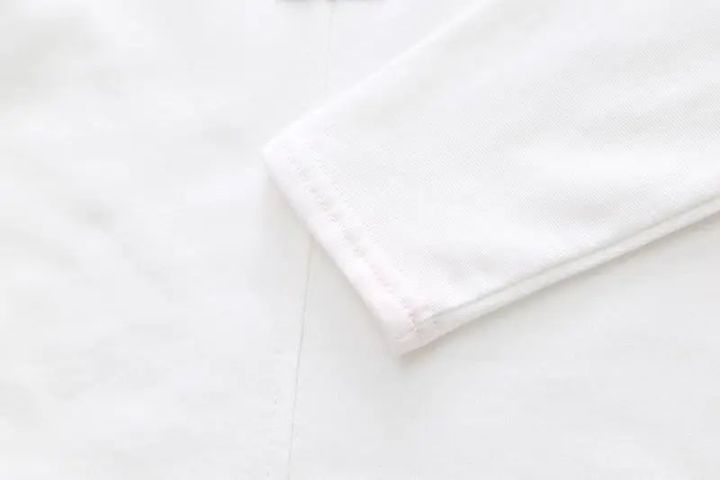 Pure Cotton Boys Long Sleeve T-Shirt White — feature 10