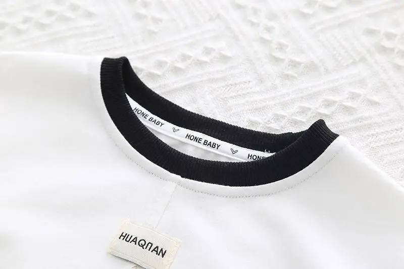 Pure Cotton Boys Long Sleeve T-Shirt White — feature 5
