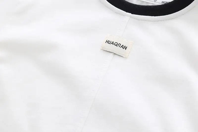 Pure Cotton Boys Long Sleeve T-Shirt White — feature 6