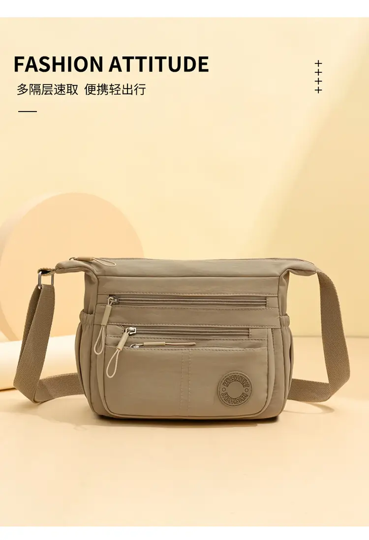 Green Crossbody Bag for Women Large Capacity Commuter — feature 1