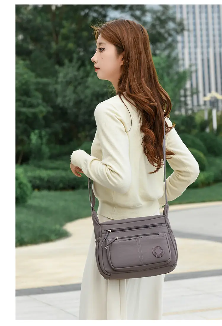 Green Crossbody Bag for Women Large Capacity Commuter — feature 18