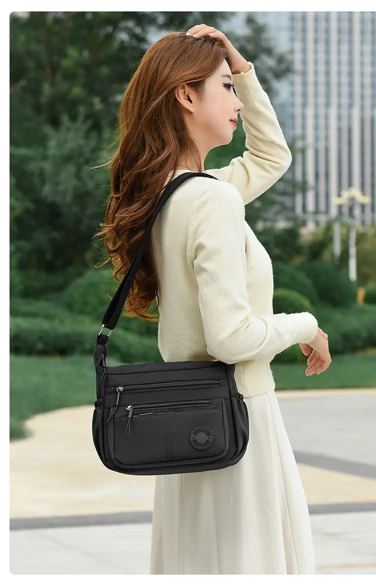 Green Crossbody Bag for Women Large Capacity Commuter — feature 19