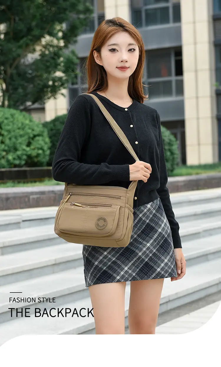 Green Crossbody Bag for Women Large Capacity Commuter — feature 2