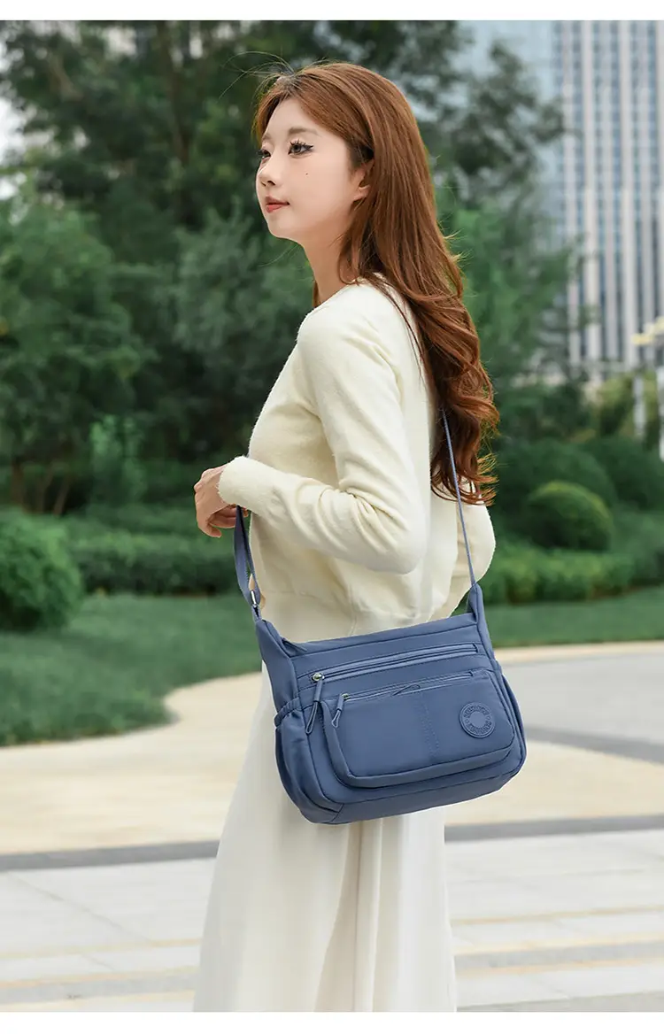 Green Crossbody Bag for Women Large Capacity Commuter — feature 20