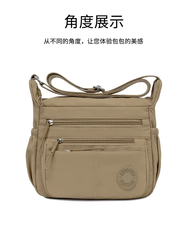 Green Crossbody Bag for Women Large Capacity Commuter — feature 22