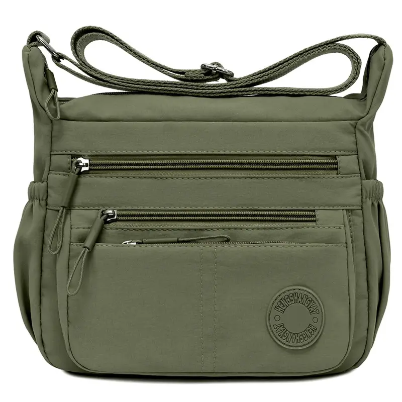 Green Crossbody Bag for Women Large Capacity Commuter