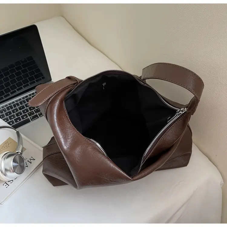 Brown Cross-Border Women's Shoulder Tote Bag — feature 9