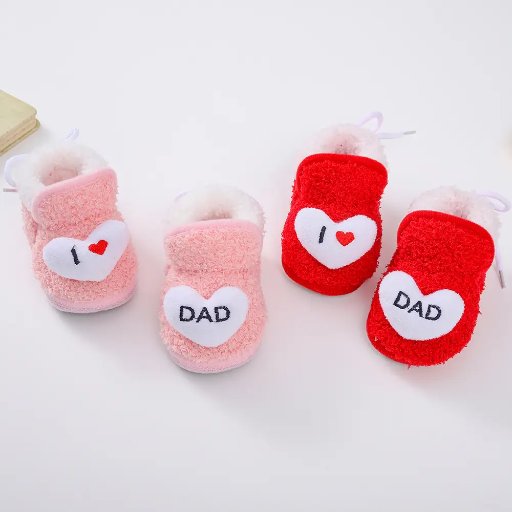 Winter Fleece-Lined Thickened Baby Anti-Slip Warm Toddler Cotton Shoes, Non-Slip Newborn Baby Shoes for 3-6-12 Months - Image 7