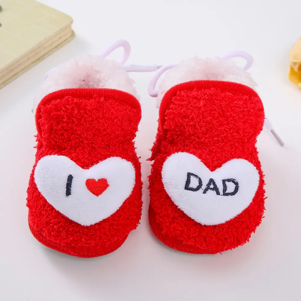 Winter Fleece-Lined Thickened Baby Anti-Slip Warm Toddler Cotton Shoes, Non-Slip Newborn Baby Shoes for 3-6-12 Months — feature 10