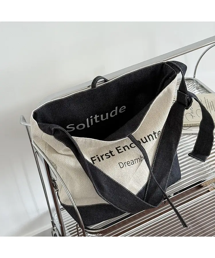 Women Canvas Shoulder Bag Large Capacity 2025 — feature 9