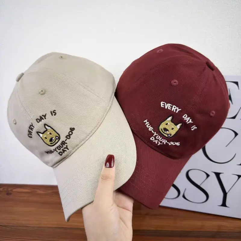 Cute Cartoon Cap Women Pink Black White Wide Brim Sunshade - Image 10