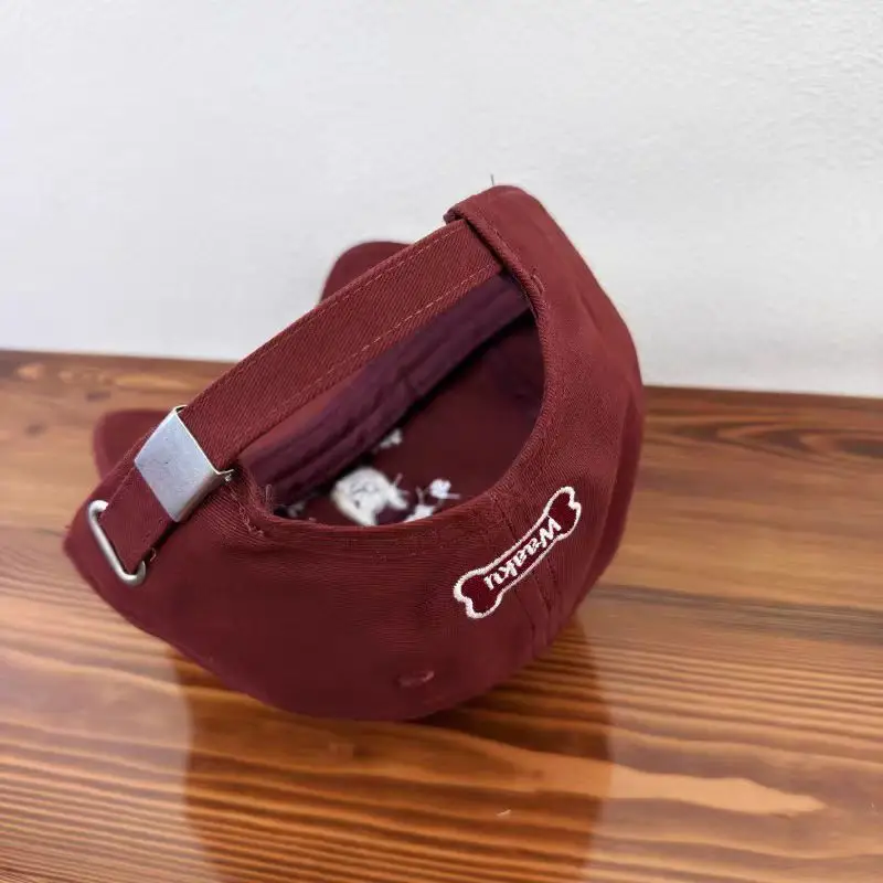 Cute Cartoon Cap Women Pink Black White Wide Brim Sunshade — feature 16
