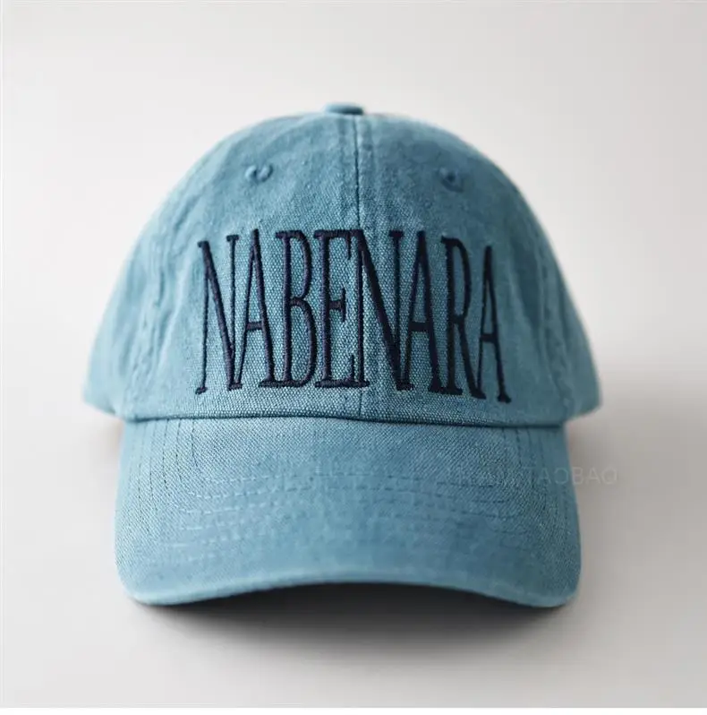 Men Maroon Embroidered Cap MENA Blue — feature 10