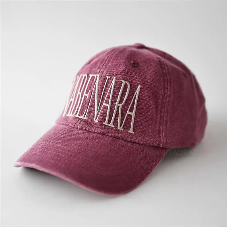 Men Maroon Embroidered Cap MENA Blue — feature 2