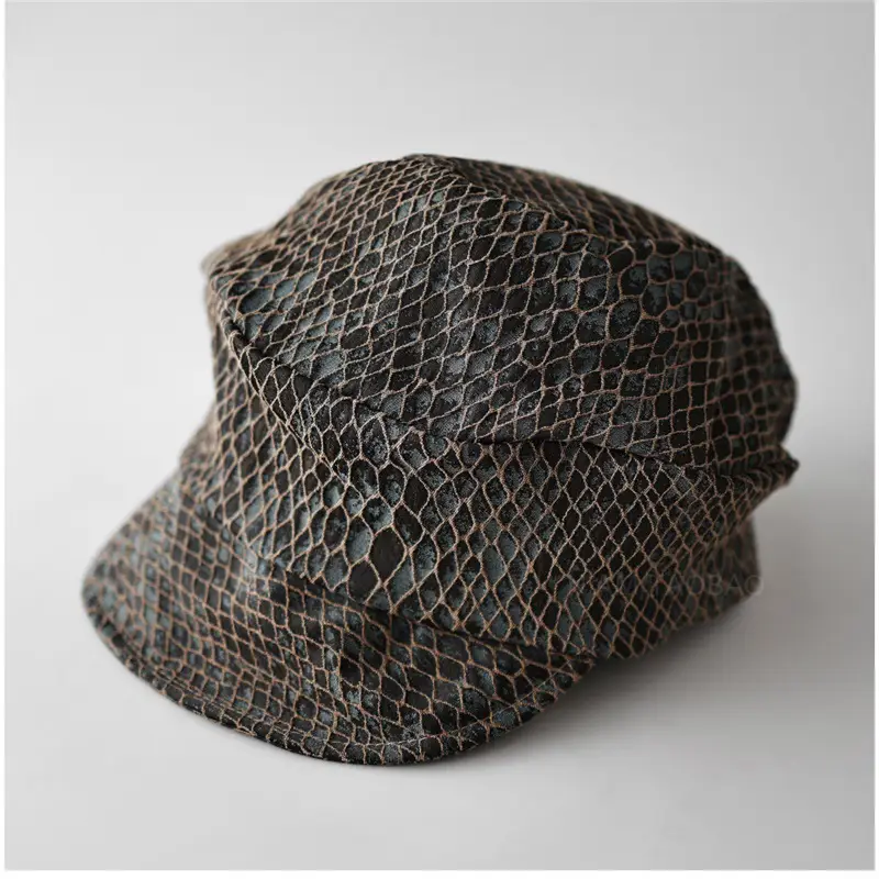 Women's Mesh Sun Hat with Grid Design - Image 2