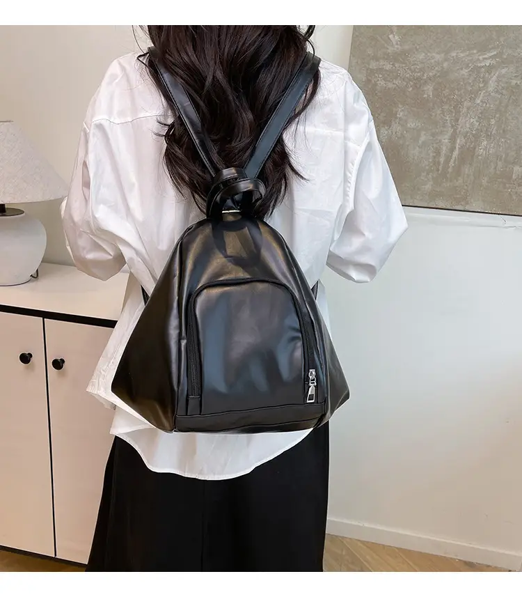 Brown Casual Backpack for Women 2025 Lightweight Multi-Purpose — feature 1