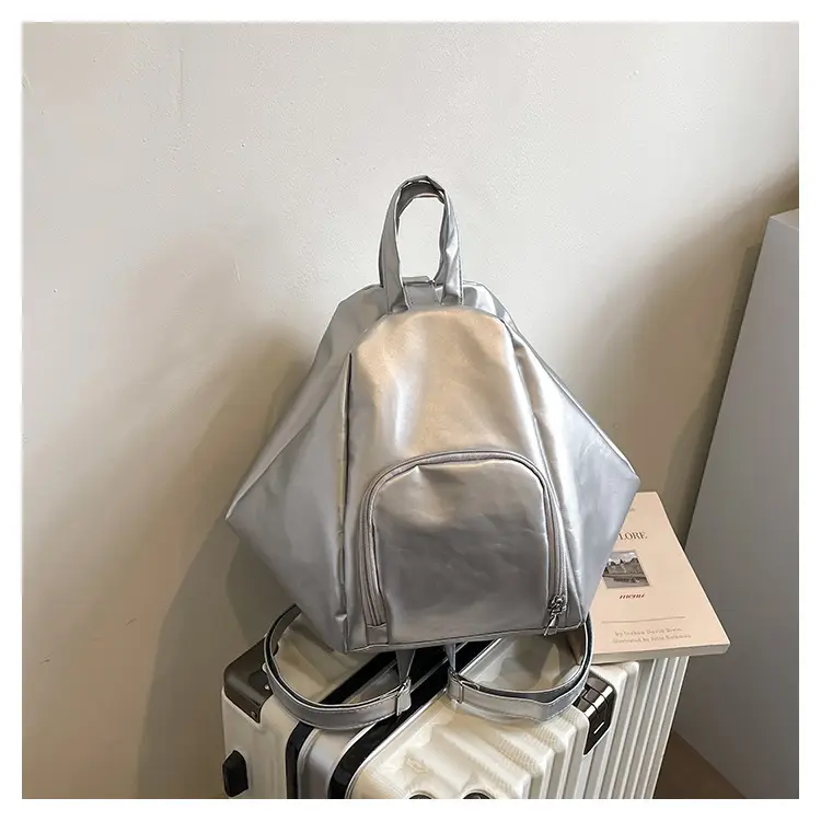 Brown Casual Backpack for Women 2025 Lightweight Multi-Purpose - Image 4