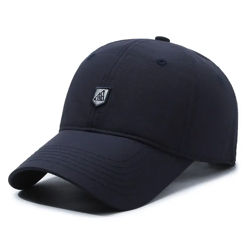 Men's Black Baseball Cap with Logo - Image 4