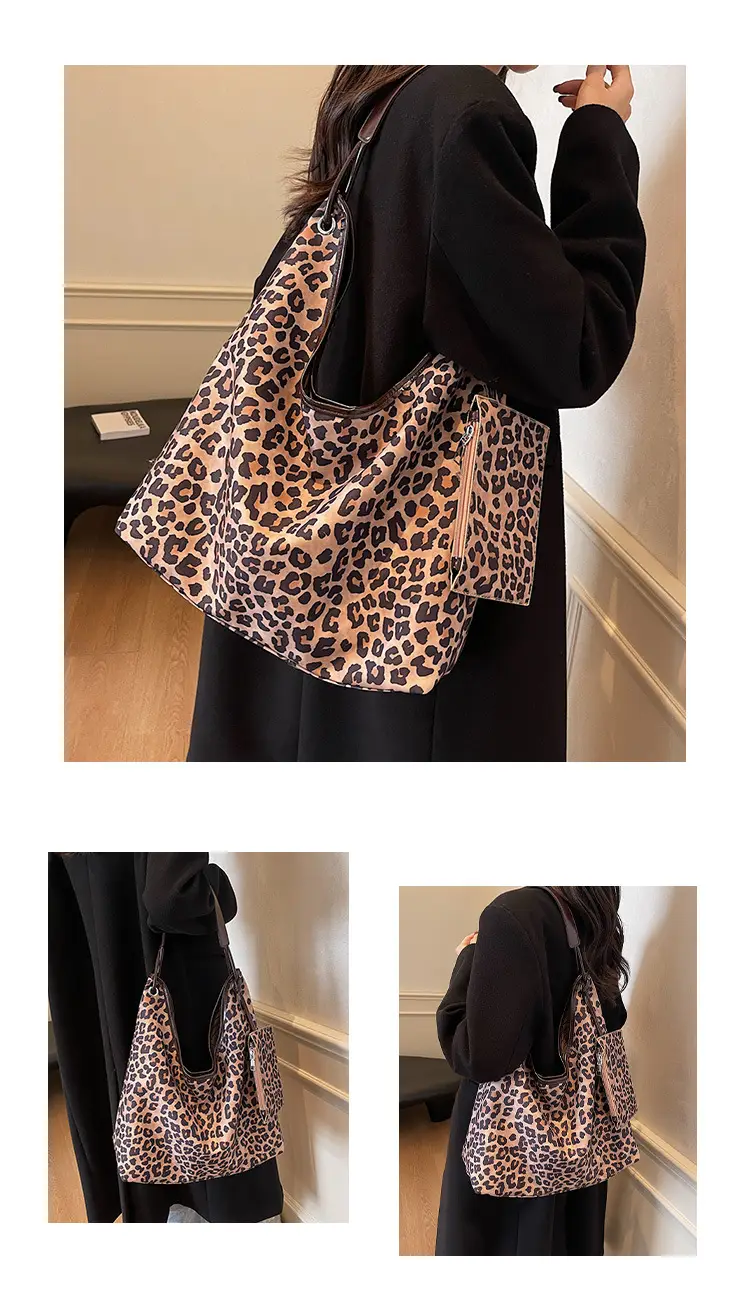 Leopard Print Women's Shoulder Bag 2025 New Style — feature 10