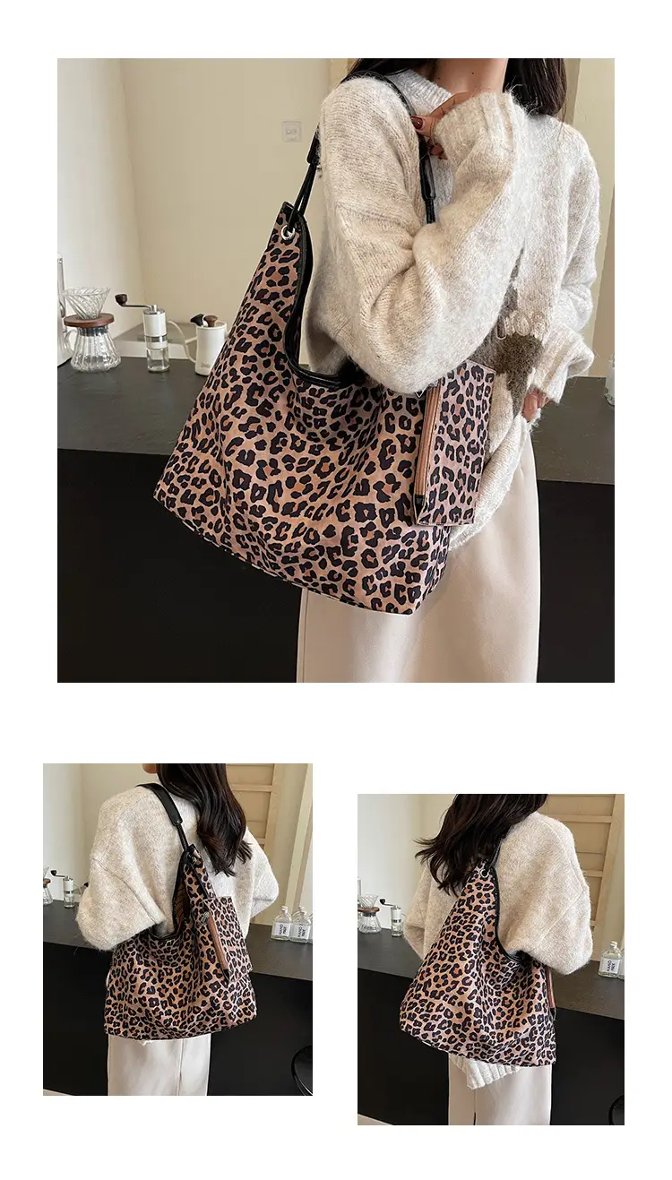 Leopard Print Women's Shoulder Bag 2025 New Style — feature 11