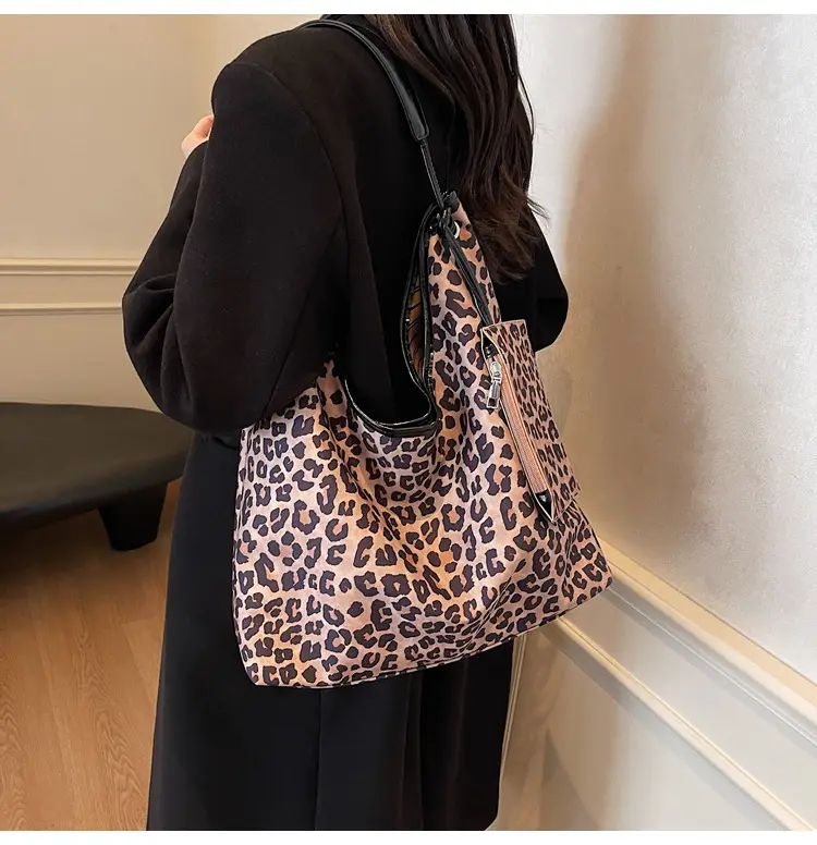 Leopard Print Women's Shoulder Bag 2025 New Style — feature 18