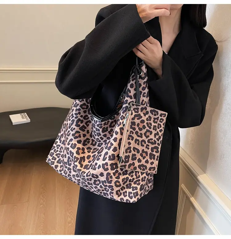 Leopard Print Women's Shoulder Bag 2025 New Style — feature 22