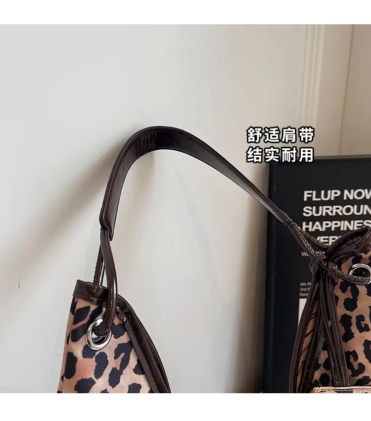 Leopard Print Women's Shoulder Bag 2025 New Style — feature 6