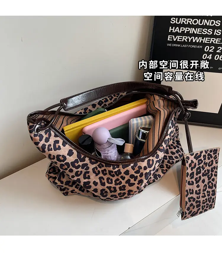 Leopard Print Women's Shoulder Bag 2025 New Style — feature 9