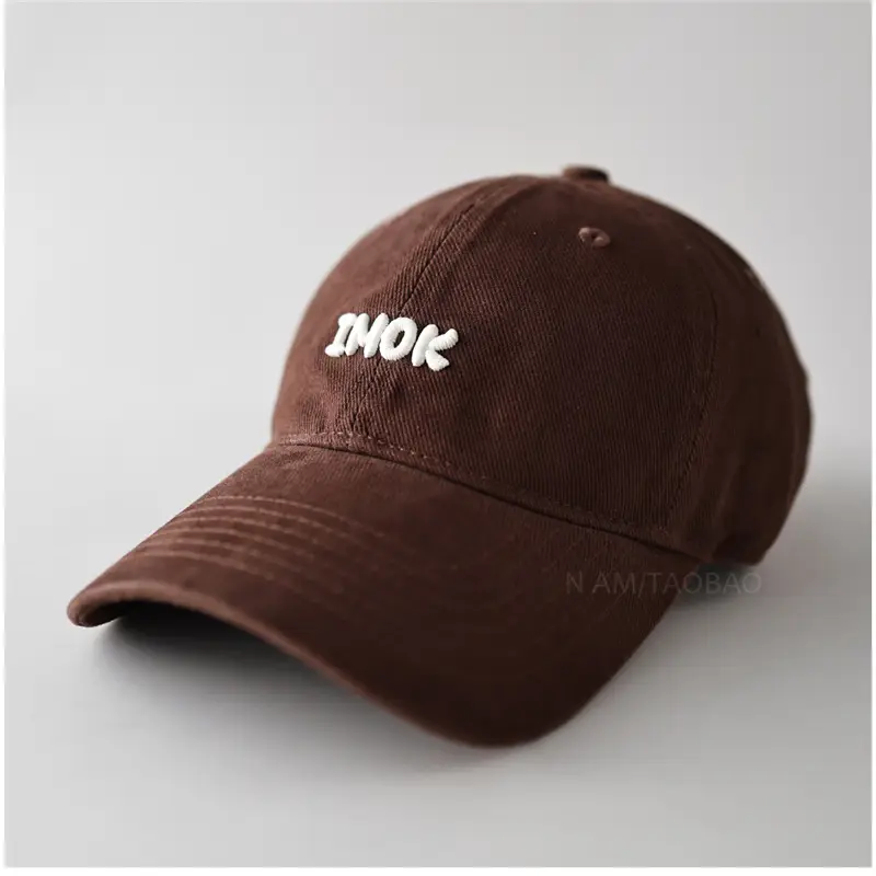 Men's 3D THOK Embroidered Cap Beige - Image 11