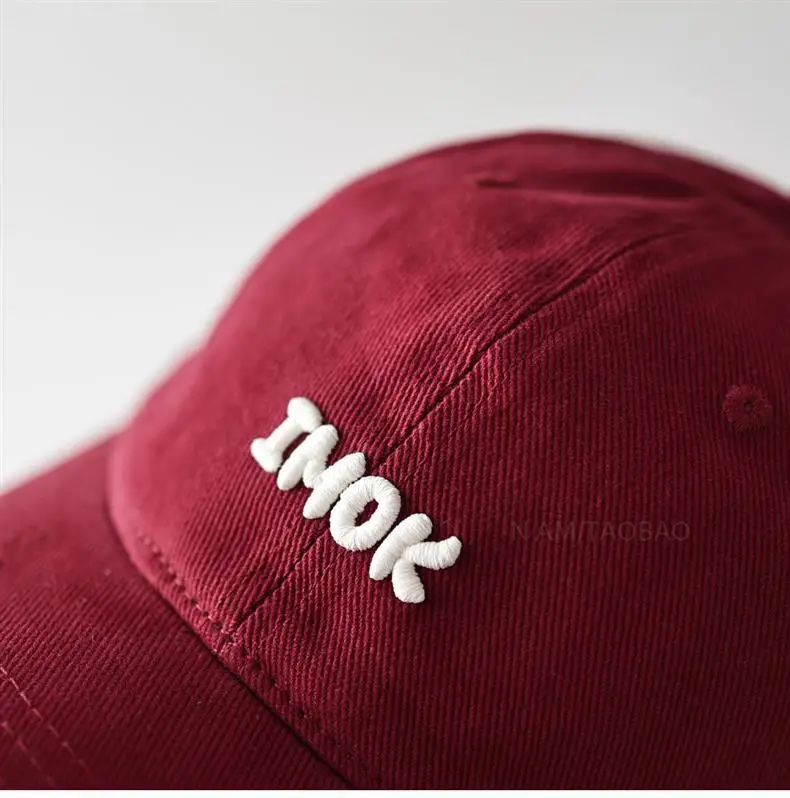 Men's 3D THOK Embroidered Cap Beige — feature 18