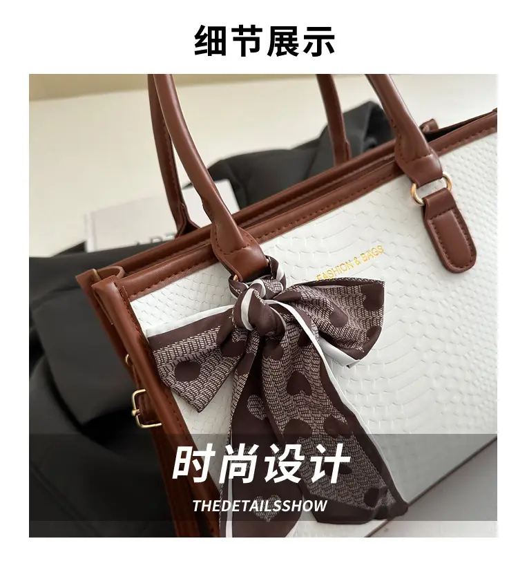 Silk Scarf 2025 Women's Textured Crossbody Bag — feature 4