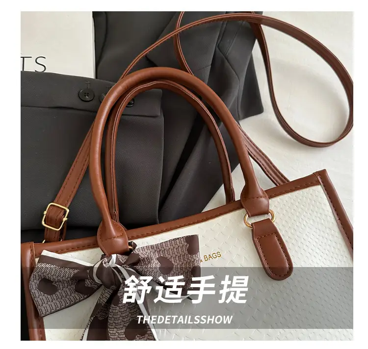 Silk Scarf 2025 Women's Textured Crossbody Bag — feature 5