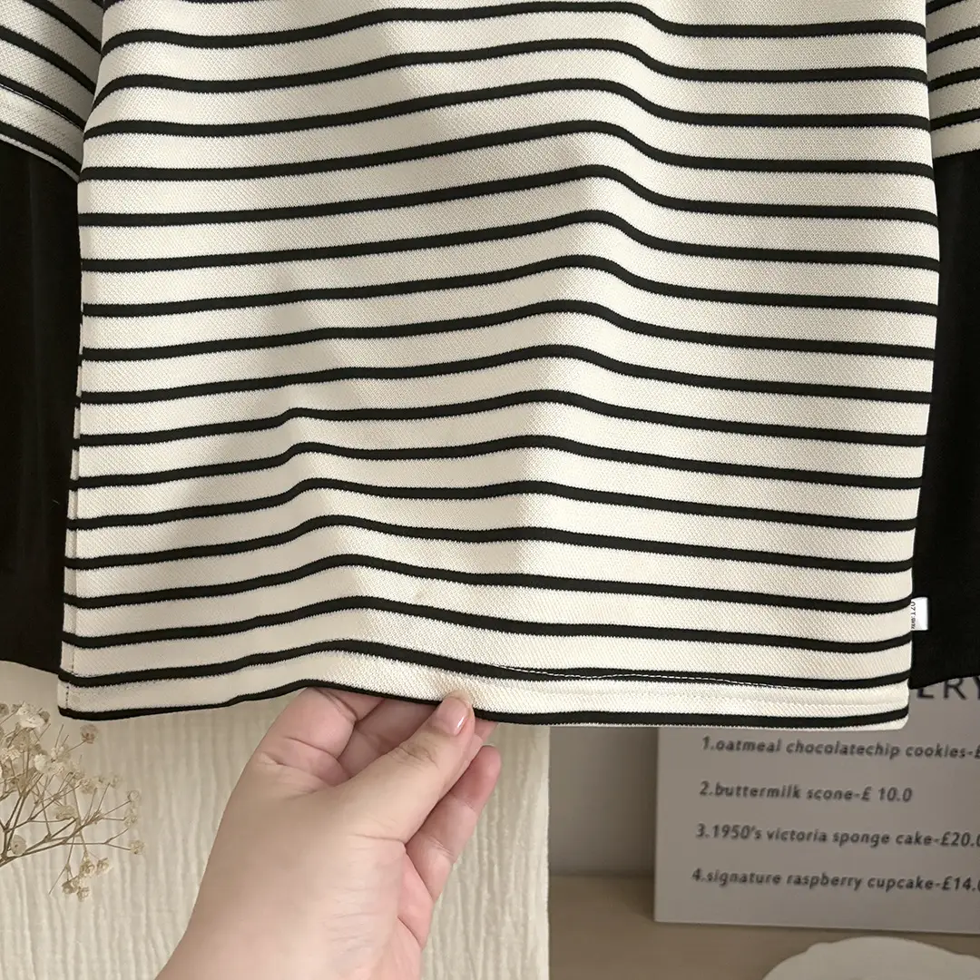 Children's Striped Polo Shirt Spring Autumn Korean Style — feature 10