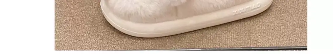 Cute Big-Nosed Dog Cotton Slippers for Women in Winter, Plush and Warm for Couples, Indoor and Home Non-Slip Bag and Cotton Shoes for Men — feature 6