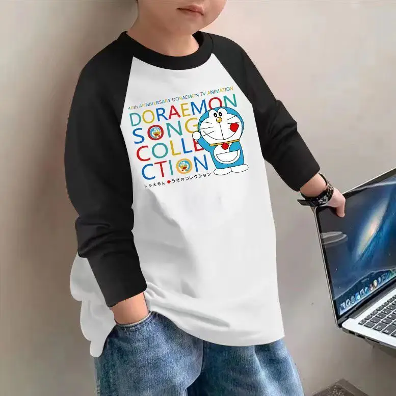 Boys Cotton Long Sleeve T-Shirt Brown Graphic Spring Autumn 2025 - Image 3