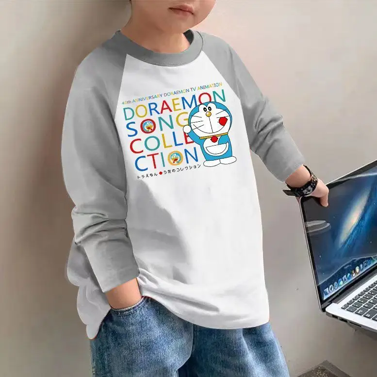 Boys Cotton Long Sleeve T-Shirt Brown Graphic Spring Autumn 2025 - Image 7