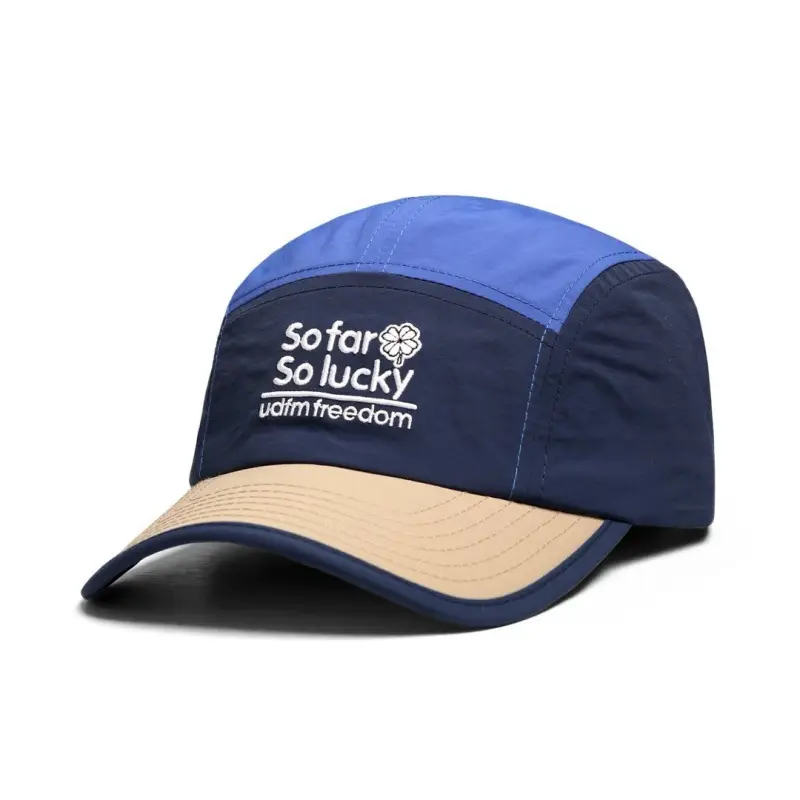 Men Grey White Baseball Cap Quick Dry