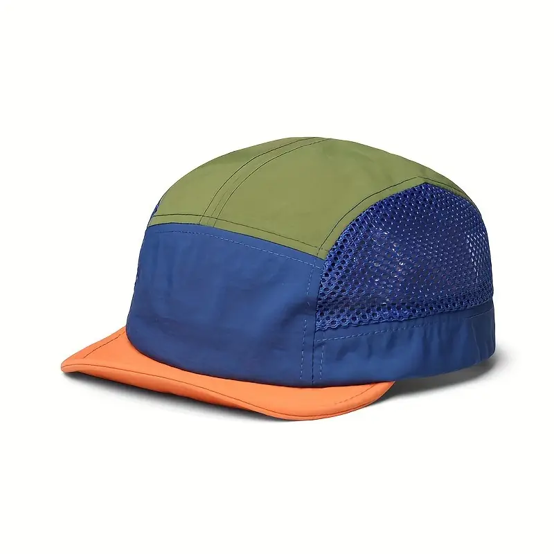 Men Grey White Baseball Cap Quick Dry