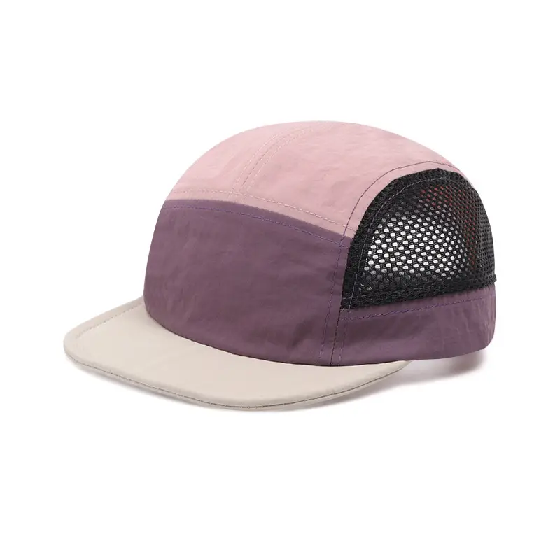 Men Grey White Baseball Cap Quick Dry