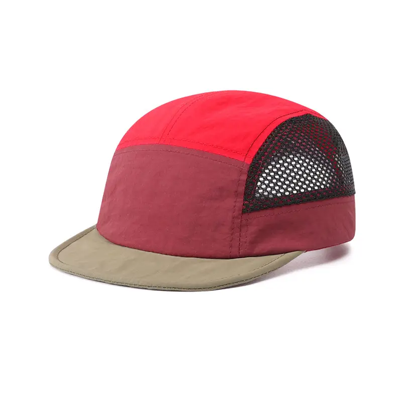 Men Grey White Baseball Cap Quick Dry