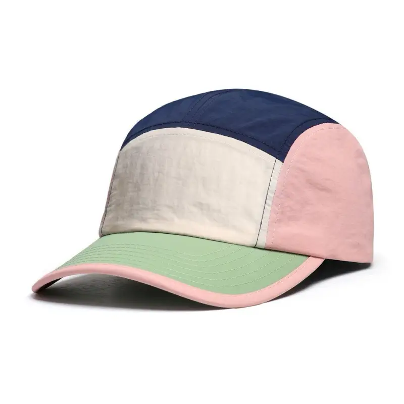 Men Grey White Baseball Cap Quick Dry