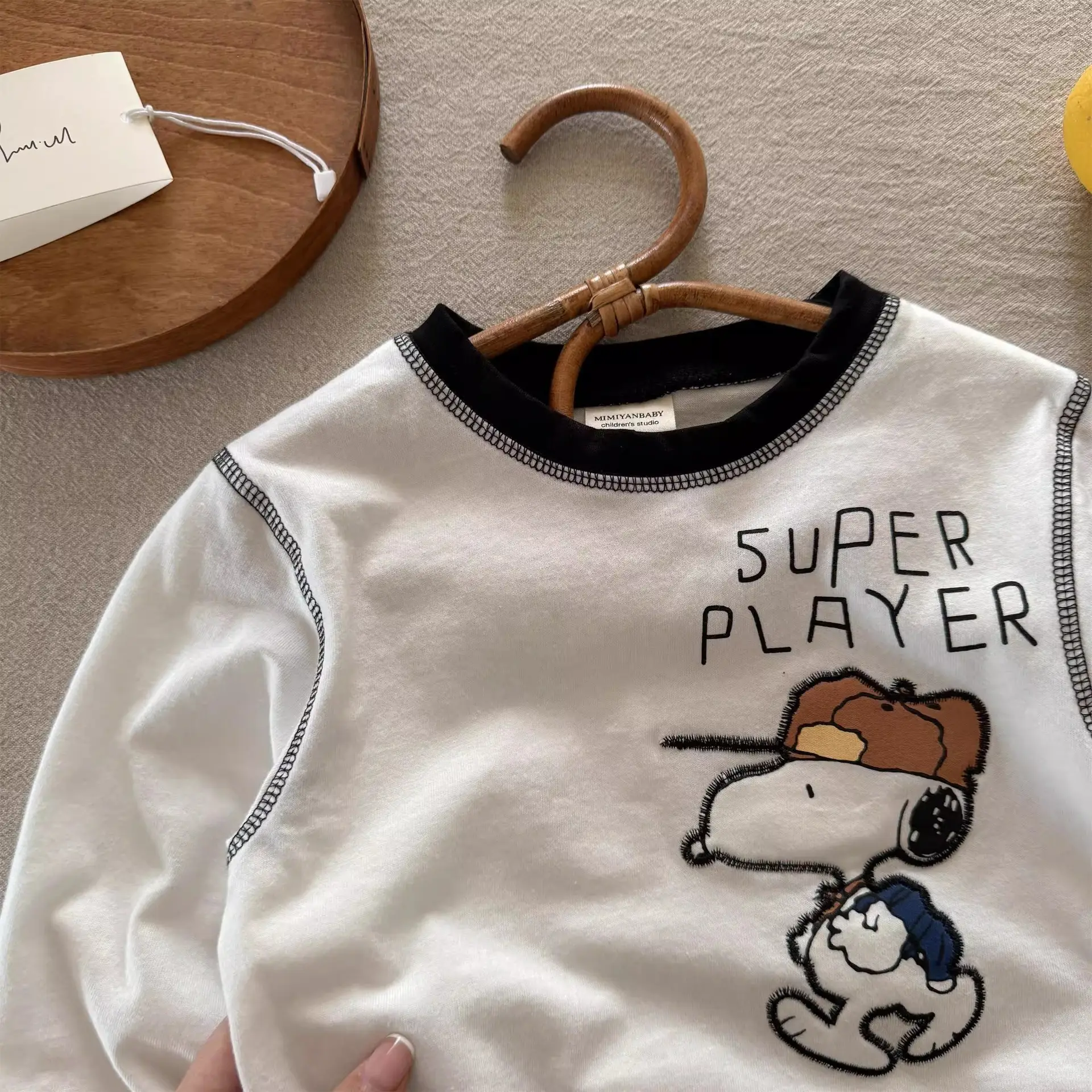 Japanese Cartoon Boys T-Shirt White Super Player Design — feature 20