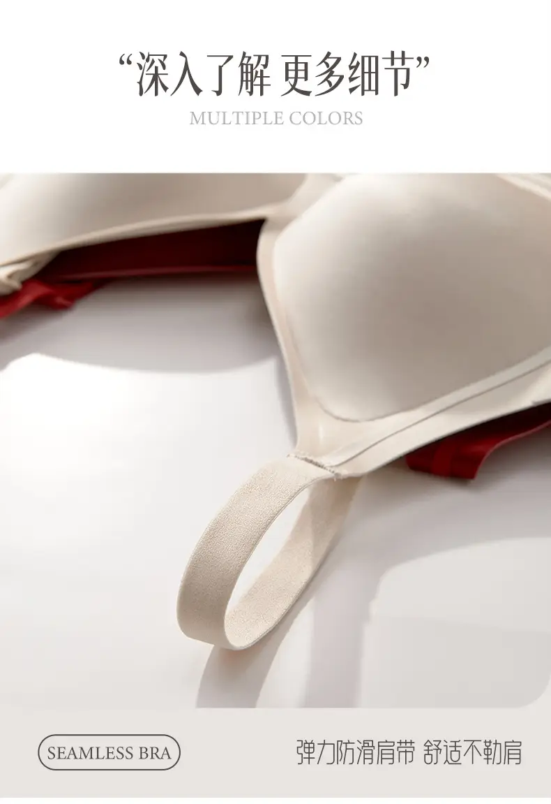 Live Broadcast Popular Liquid Foundation Nude Photosensitive Seamless Intimates Women's Jelly Soft Support No Rims Super Soft Thin Bra — feature 16