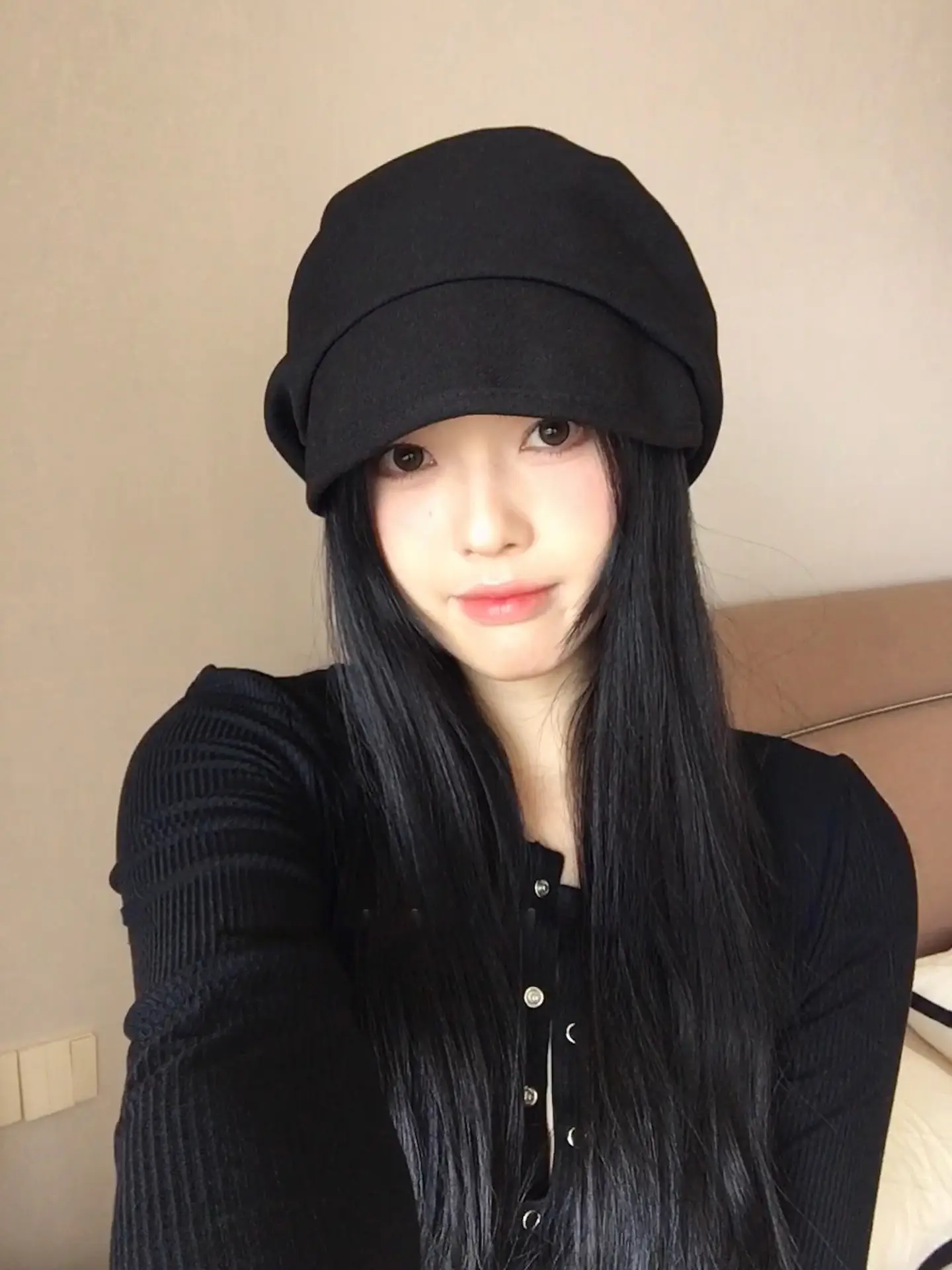 Japanese Style Black Fisherman Hat for Women — feature 13
