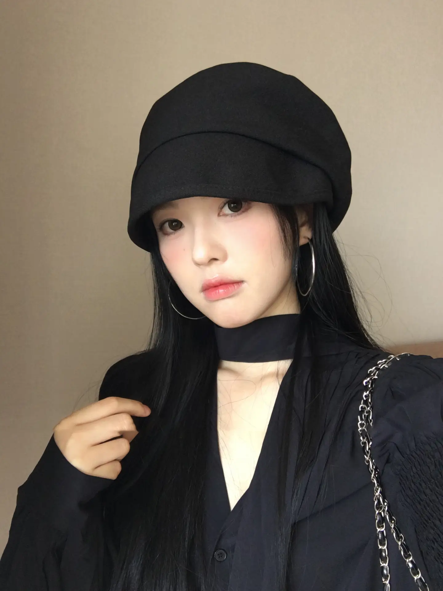 Japanese Style Black Fisherman Hat for Women — feature 7